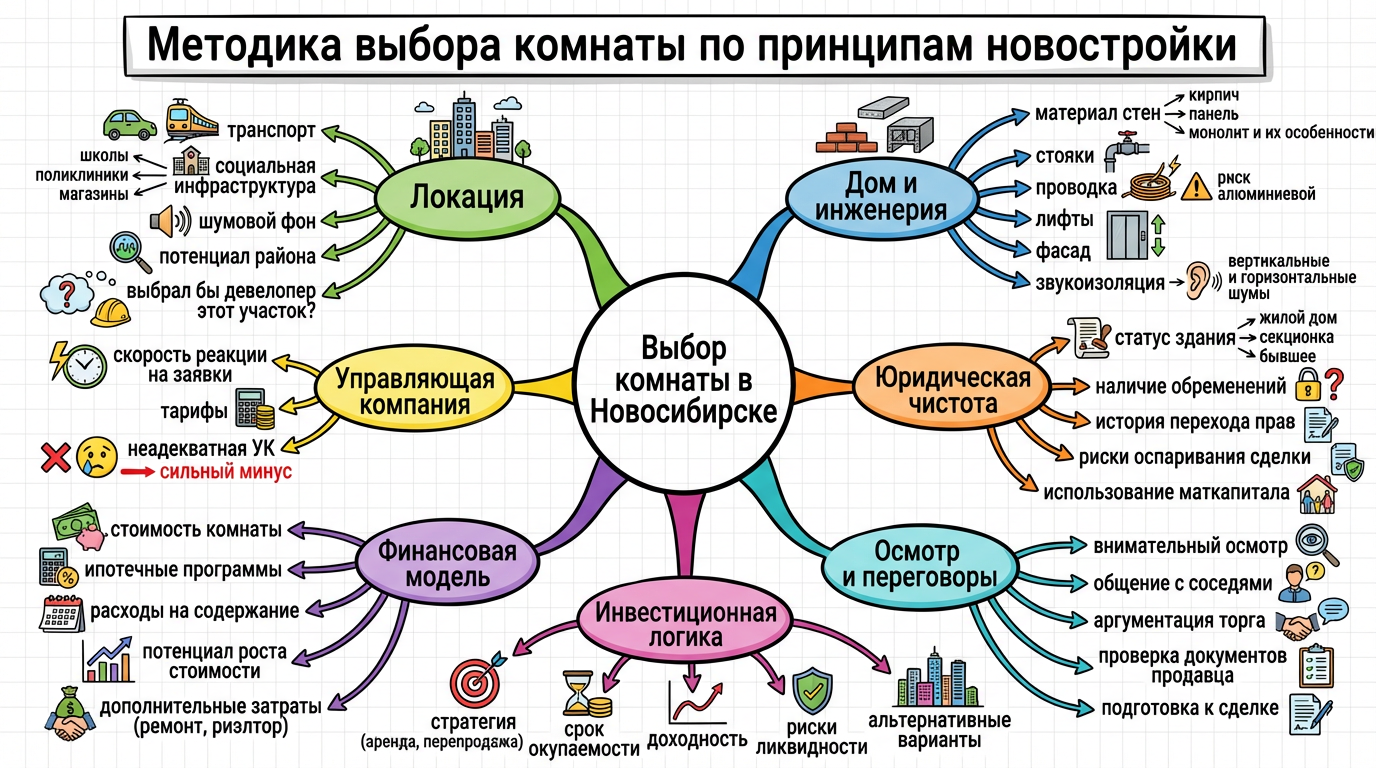 купить комнату в новосибирске